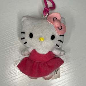 Hello Kitty Adventure Kitty Series Ballet Dancer Plush Dangler Clip-on Keychain